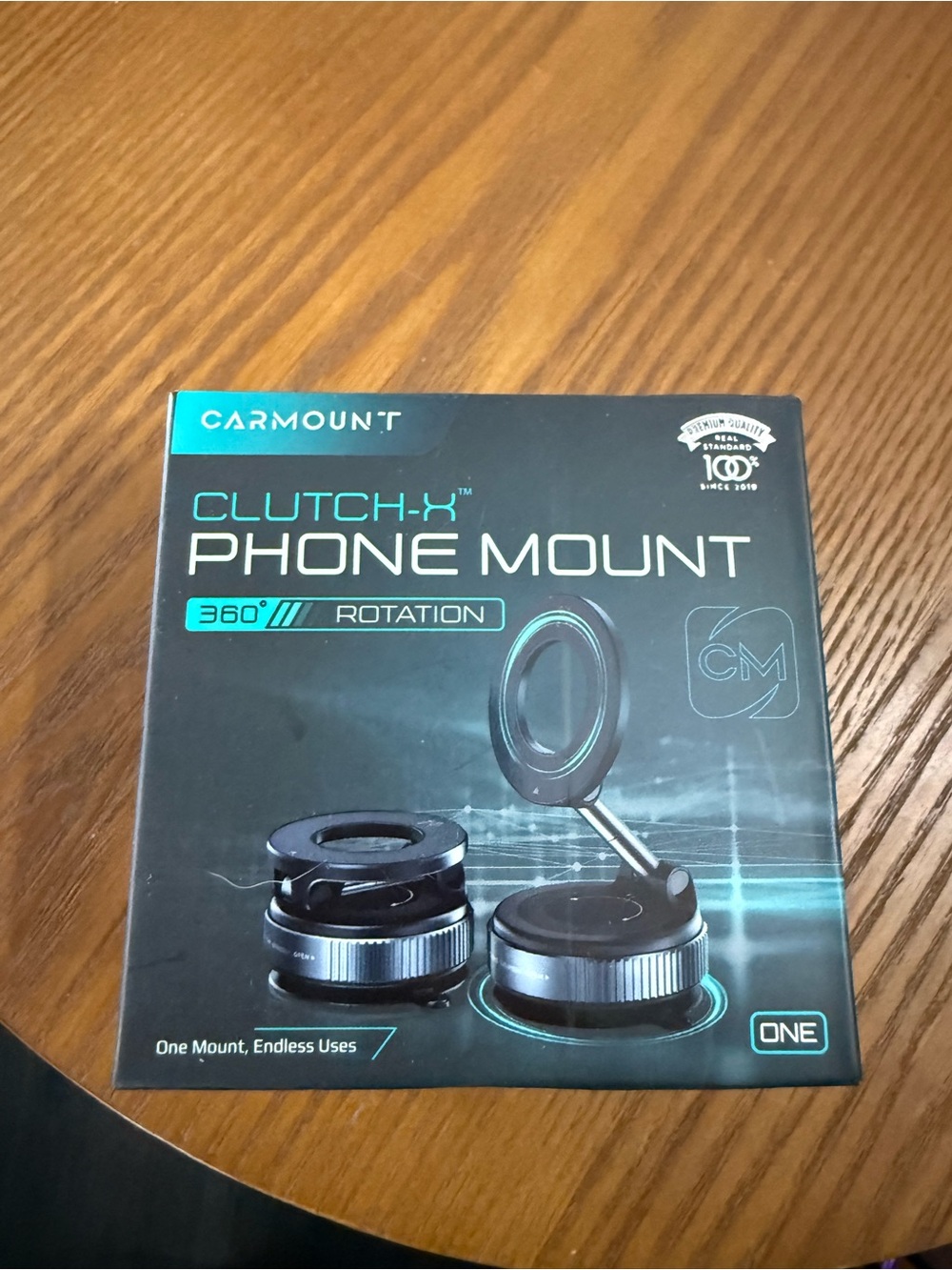 Clutch-X Phone Mount – Black